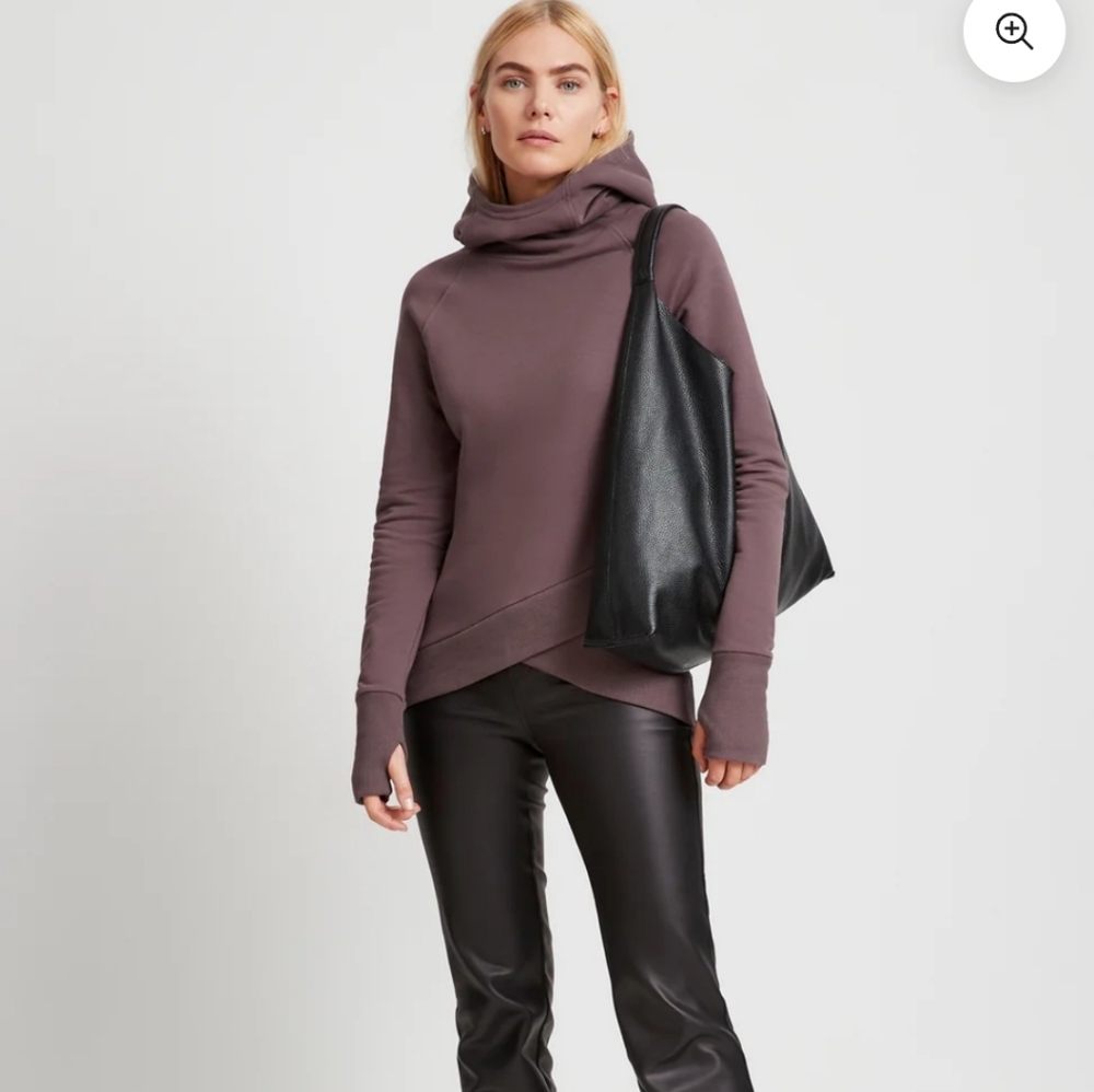 Women's Cowl Neck Sweater  Purple